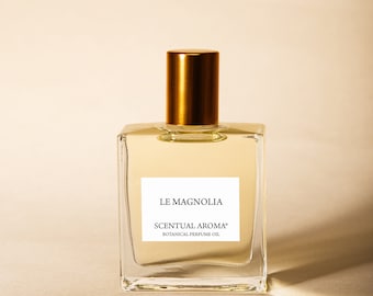 Le Magnolia Perfume Oil: Organic Vegan Botanical Scent