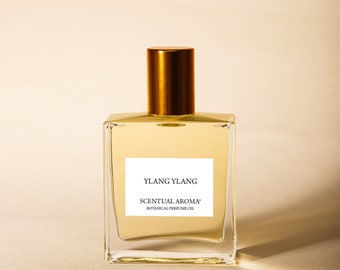 Ylang Yalng Botanical Perfume Oil, Vegan Perfume