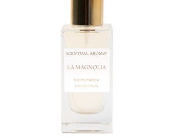 Organic Magnolia Eau De Parfum Spray: Vegan Botanical Perfume