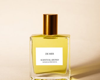 De Mer Botanical Perfume Oil: Organic Vegan Ocean Scent
