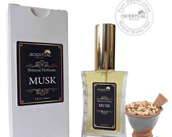 Organic Musk Perfume Oil, Vegan Perfume, Gift Idea