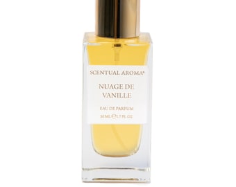 Organic Vanilla Eau De Parfum Spray: Vegan Botanical Perfume