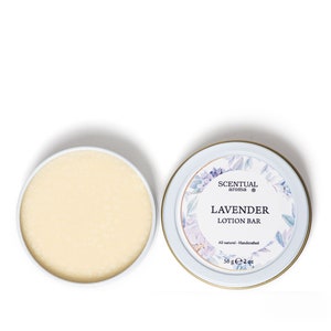 Lavender Lotion Bar, Lotion Bar for Dry Skin, Gift Idea