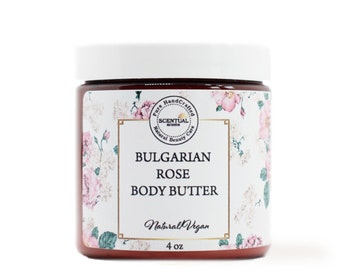 Bulgarian Rose Body Butter, Gift Idea