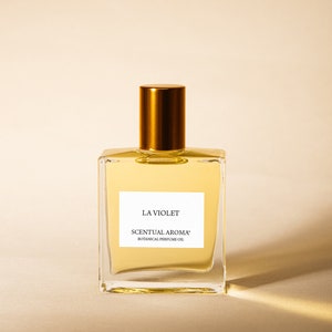 La Violet Botanical Perfume Oil, Organic Violet Perfume, Vegan Perfume