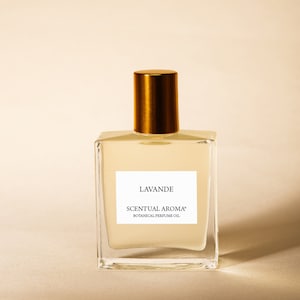 Lavande Botanical Perfume Oil, Organic Lavender Perfume, Vegan Perfume image 1