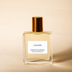 Lavande Botanical Perfume Oil: Organic Lavender, Vegan Friendly