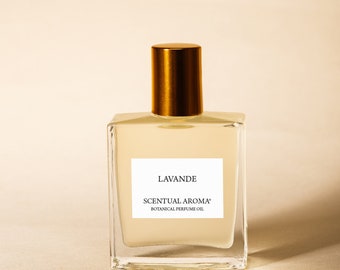 Lavande Botanical Perfume Oil: Organic Lavender, Vegan Friendly