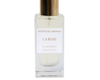 Organic Rose Eau De Parfum Spray: Vegan Botanical Perfume