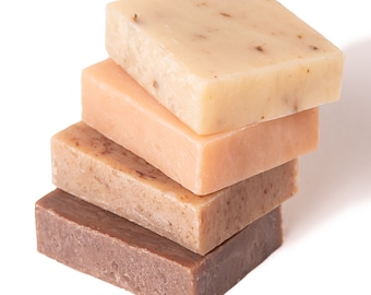 Artisanal Organic Soap Bars: Cold Process Vegan Soaps, Gift Set