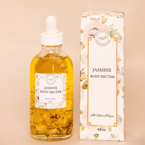 Jasmine Body Nectar Jasmine Bath & Body Oil Gift Idea Etsy