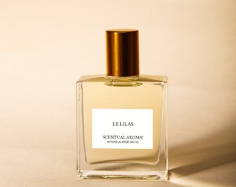 Aceite de perfume de lila Le Lilas: aroma botánico orgánico y vegano