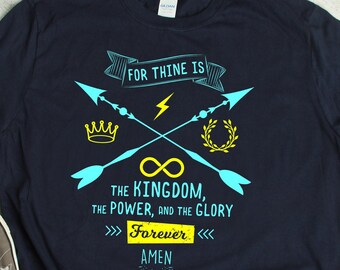 Christian Tshirt / Religious Shirt / Blessed T Shirt / Bible Verse Tee / Jesus Shirt / Inspirational Unisex T-Shirt