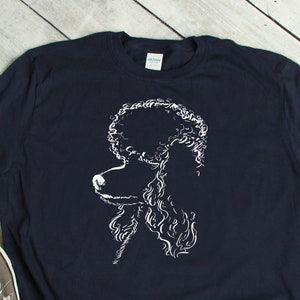Miniature Poodle Shirt, Dog Lover Tshirt, Animal Print, Toy Dogs, Poodle Mom T Shirt, Animal Print, Dog Dad Unisex T-Shirt