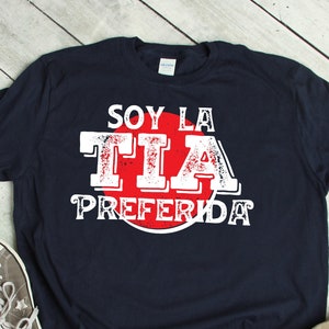 Lieblings Tia T-Shirt: Spanisches Tante Gift