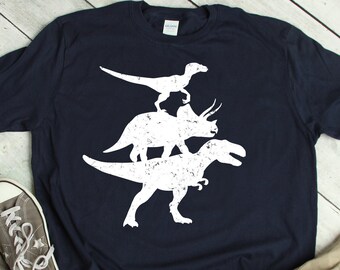Dinosaur Shirt, Dino T Shirt, Gift For Dinosaur Lovers, Trex Shirt, Dinosaur Family Unisex T-Shirt