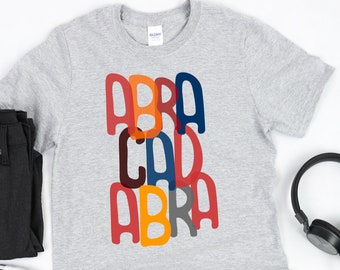 Abracadabra T-Shirt: Colorful Magic Show Tee