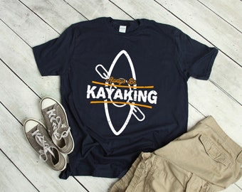 Kayaking T-Shirt: Avid Paddler Gift