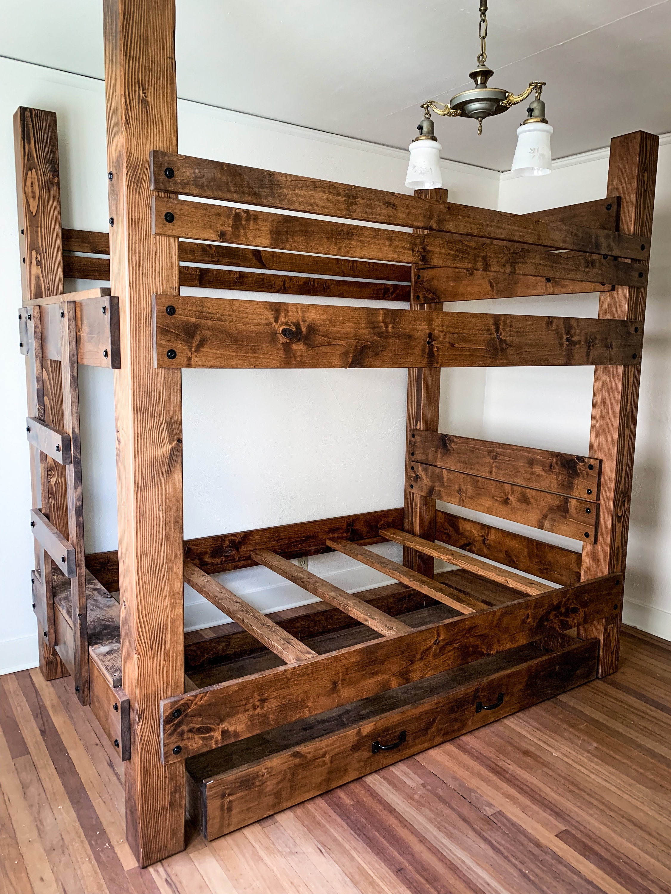 The King Big Sky Bunk Bed Loft Bed Bunk Bed Frame Full Etsy