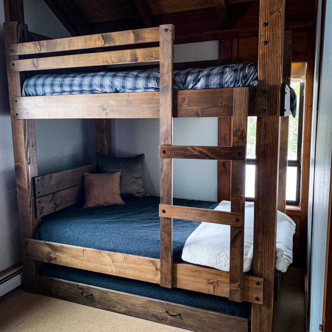 The BIG SKY Bunk Beds Loft Bed Bunk Bed Frame Full Bed Etsy