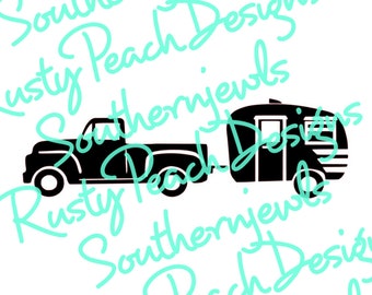 Free Free 230 Truck Pulling Camper Svg SVG PNG EPS DXF File