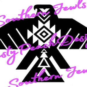 Aztec Thunderbird Cutting Files, Download, SVG, PNG, Studio, Studio3, Silhouette Cameo, Cricut, Instant Download.
