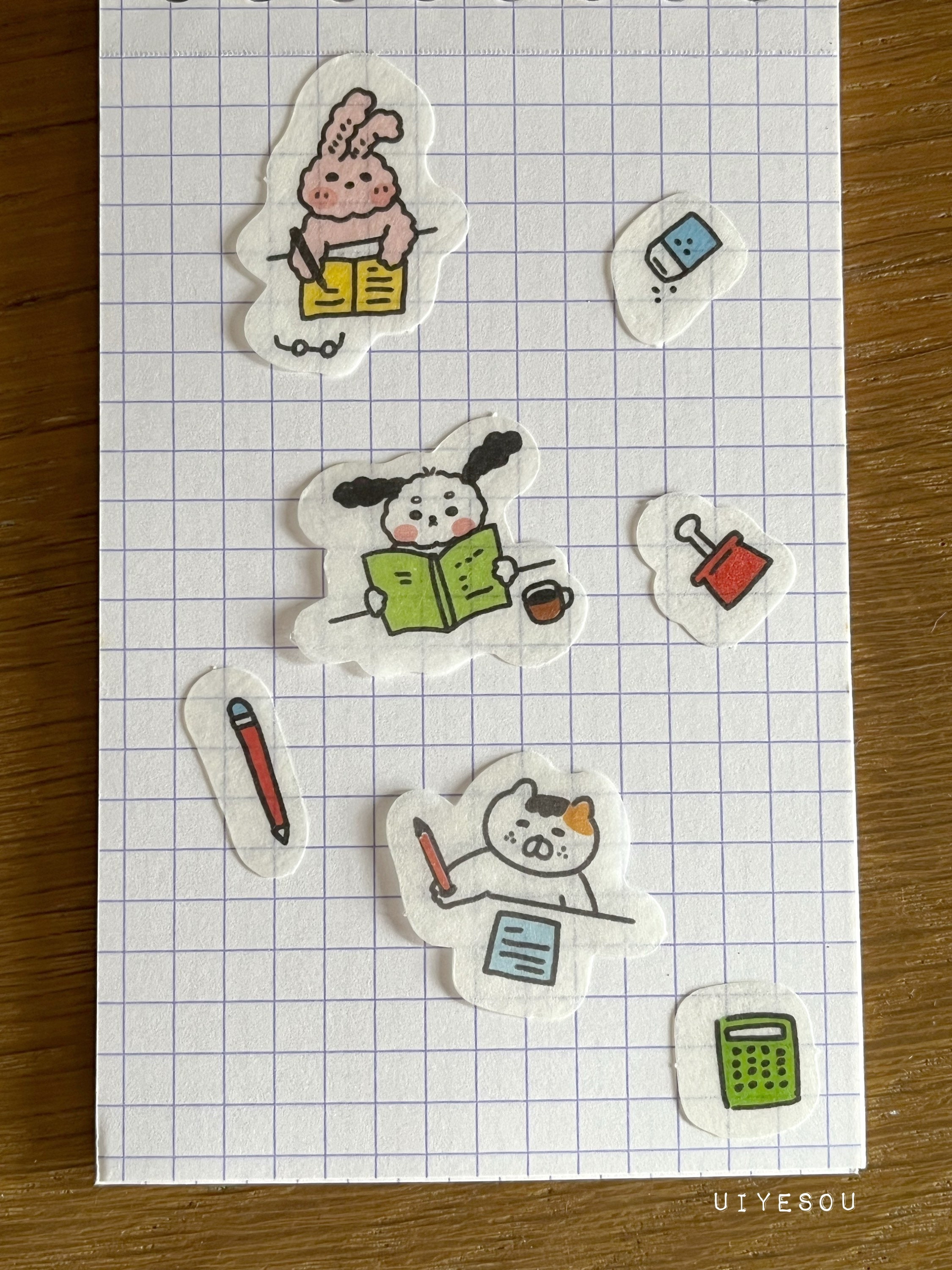 Pet Stickers holiday: 20pcs Kawaii Stickers for Journaling Cute Japanese  Designs for Snailmail Penpals Journaling Birthday 