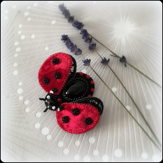 Ladybird brooch shop