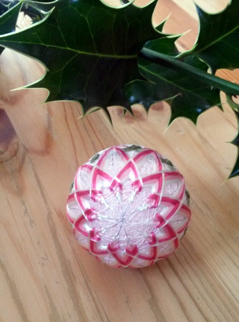 Mini Pink Christmas Ornaments 