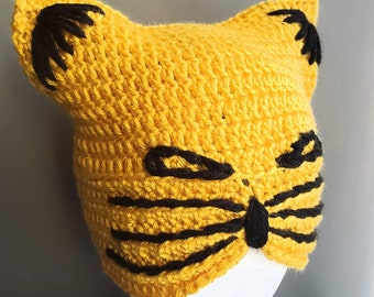 Cat Hat PDF crochet pattern