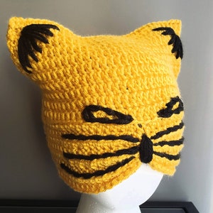 Cat Hat PDF crochet pattern