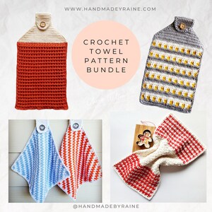 Crochet Towel Pattern Bundle