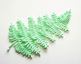 Fern Leaf PDF crochet pattern