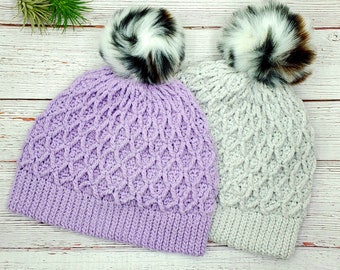 Snowbird Hat PDF crochet pattern