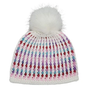 Patrón de crochet en PDF para gorro de unicornio