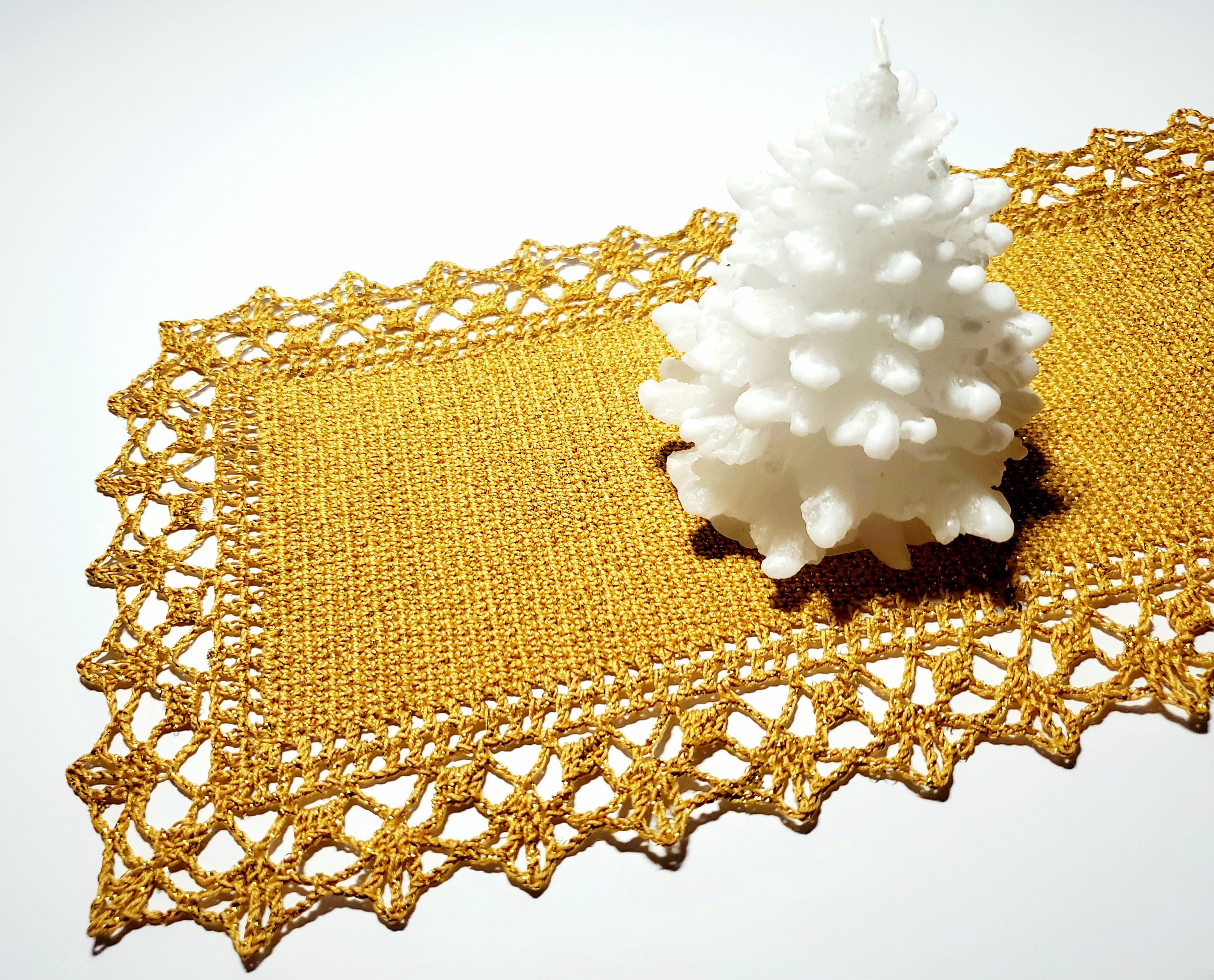 Festive Table Runner PDF Crochet Pattern Etsy