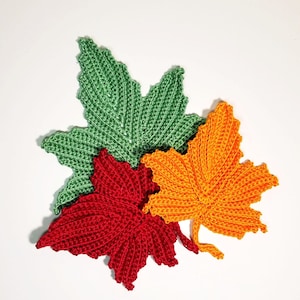 Maple Leaf PDF Häkelanleitung