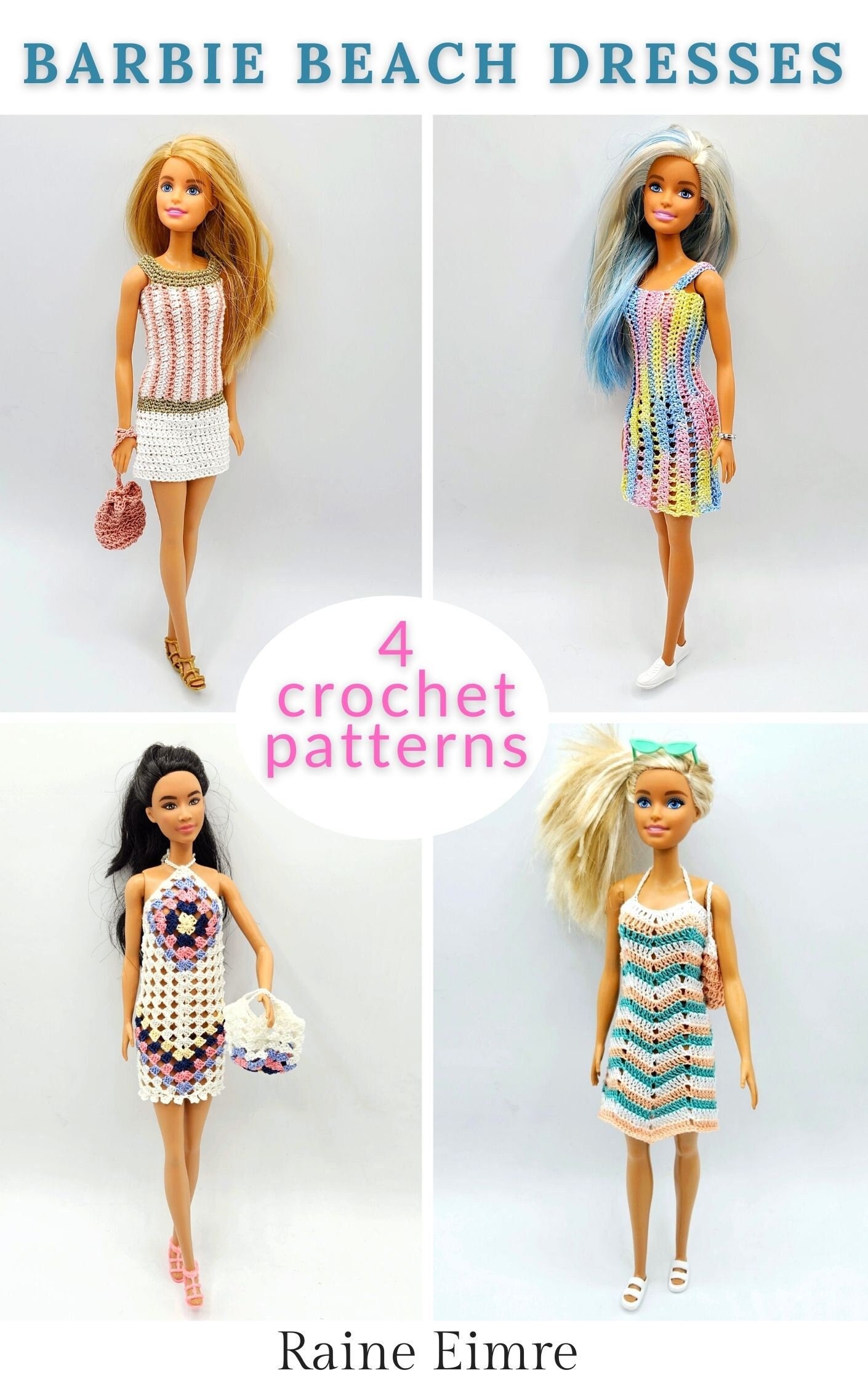Crochet hotsell barbie book