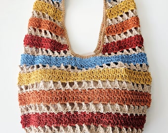 Katia Raffia Bag PDF Crochet Pattern