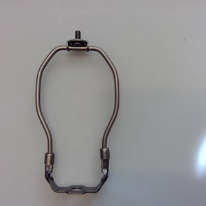 Antique Brass Harp 8-Inch Tall Antique Brass Finish Lamp Harp - Heavy Duty Shade Holder - New Lamp Part Antique Brass Lamp Part Antique Brass Harp 8-Inch Tall Antique Brass Finish Lamp Harp - Heavy Duty Shade Holder - New Lamp Part Antique Brass Lamp Part