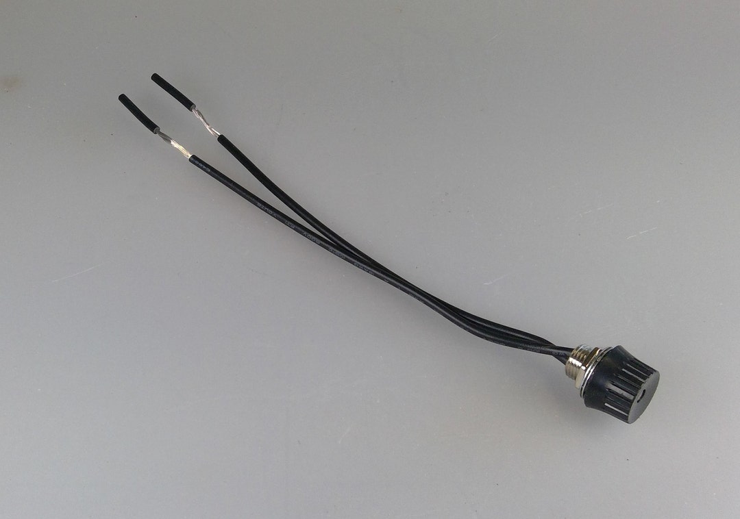 Turn Knob on off Lamp or Appliance Switch Black Plastic Knob Free ...