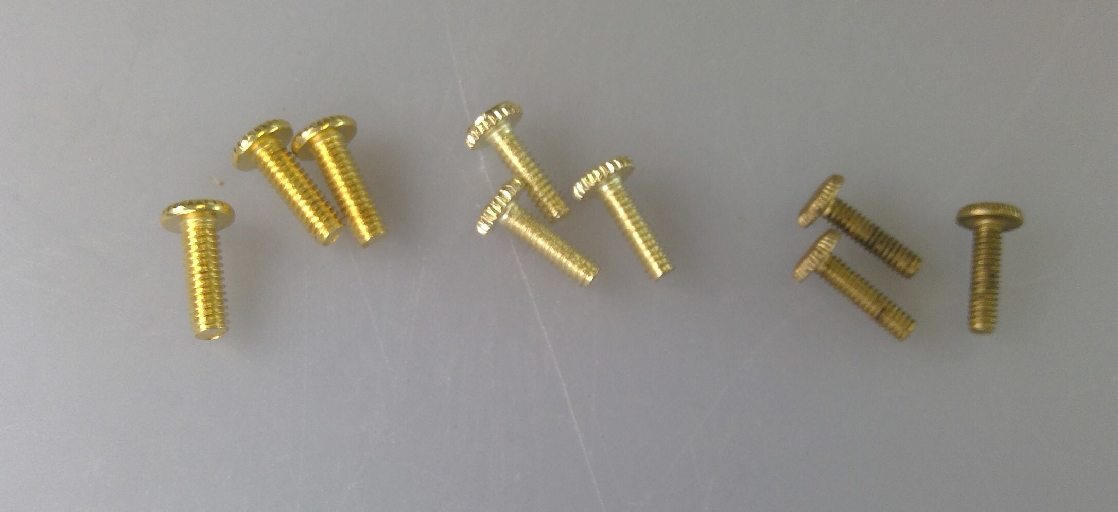 Thumb Screws Knurled Head Lamp Holder Screws 3 of Each 5/40 Etsy