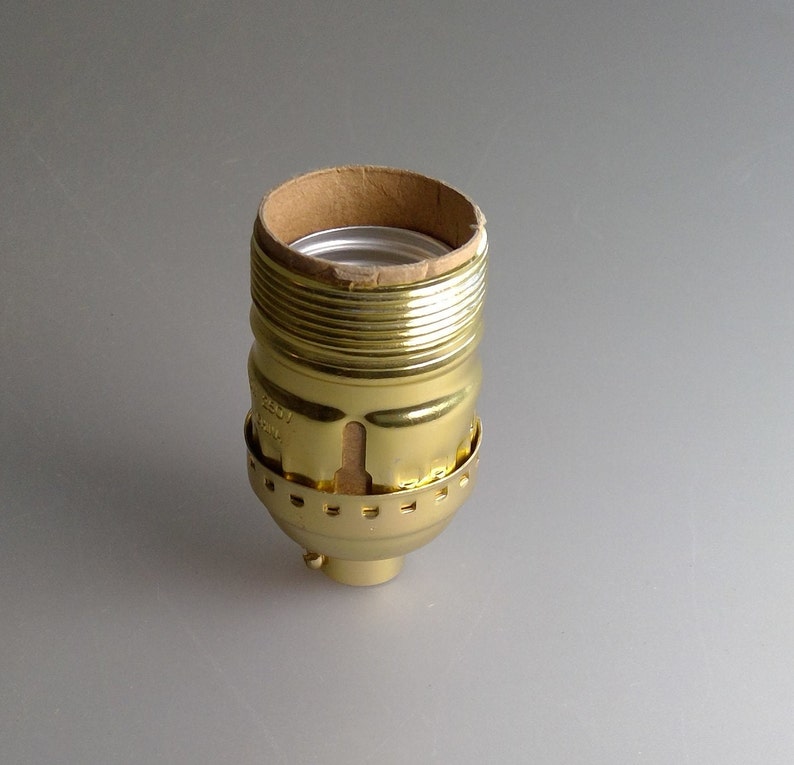 Short Lamp Socket Uno Threaded Keyless Light Socket With UNO Etsy