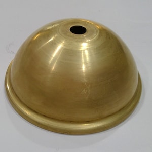 4&quot; Solid Bass Chandelier bobesche Half Ball fixture break repair part Hobby or Craft