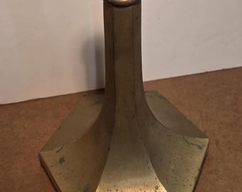 Table Lamp Base Solid Brass DIY Starter Hexagon Lamp Kit 6.5"