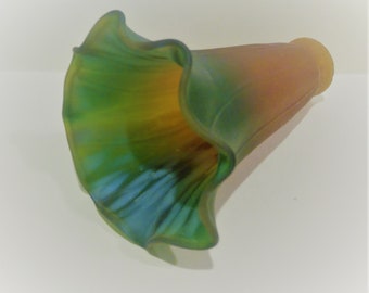 Lily shaped 2024 glass lamp shades