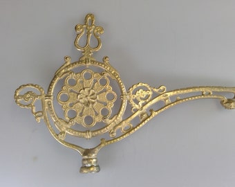 Cast Brass Bridge Arm Electric Floor Lamp Part