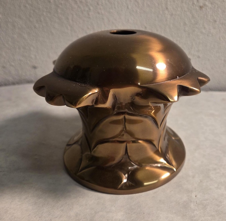 Decorative Cast Brass Break DIY Table Lamp Base Part Repurposed Base - Etsy