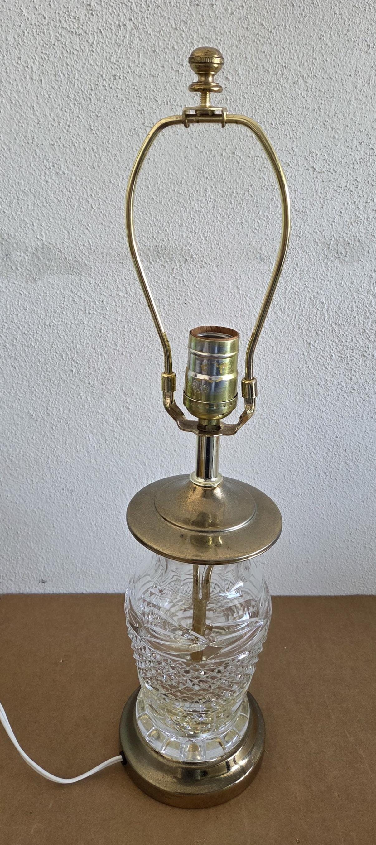 Waterford crystal lamp - Etsy 日本