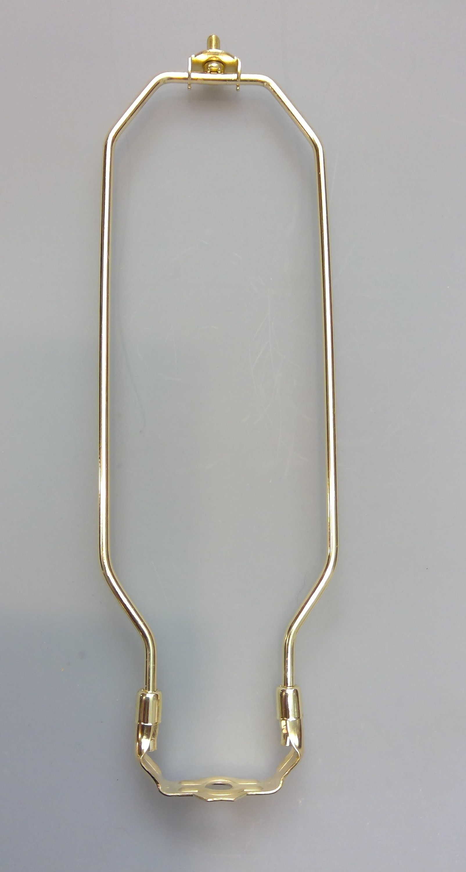Lamp Harp Brass Finish 12 Cloth Shade Rest Table heavy duty repairing lamp part Etsy Italia